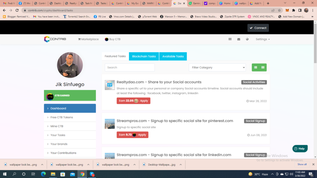 Screenshot-91-1024x576 Contrib APPS: Featured Task - Earn Tokens Now!